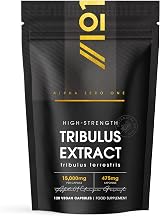 ALPHA01 Tribulus Terrestris Extract 15000MG 95% Saponins 474mg Capsule 120