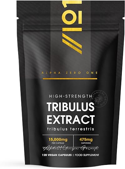 ALPHA01 Tribulus Terrestris Extract 15000MG 95% Saponins 474mg Capsule 120