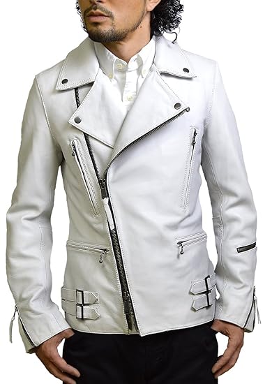 Amazon Haruf ハルフ ライダースジャケット メンズ 本革 レザー