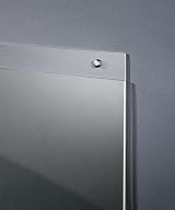 Sigel TA241 A4 Landscape Acrylic Hanging Sign Holder Double Sided Display view 3