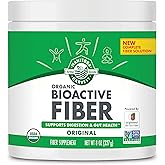 Manitoba Harvest Organic BioActive Fiber Supplement with 6g Fiber per Serving, Digestive Hemp & Psyllium Husk Powder, Non-GMO, Vegan & Kosher, 8oz