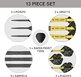 Target Darts Bolide Void 90% Tungsten Dart Set Swiss Point Tool Included 23G view 5