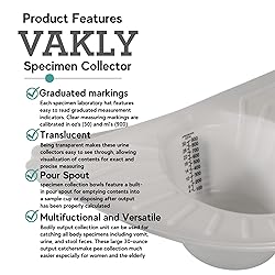 Graduated Specimen Collector Pans [Pack of
