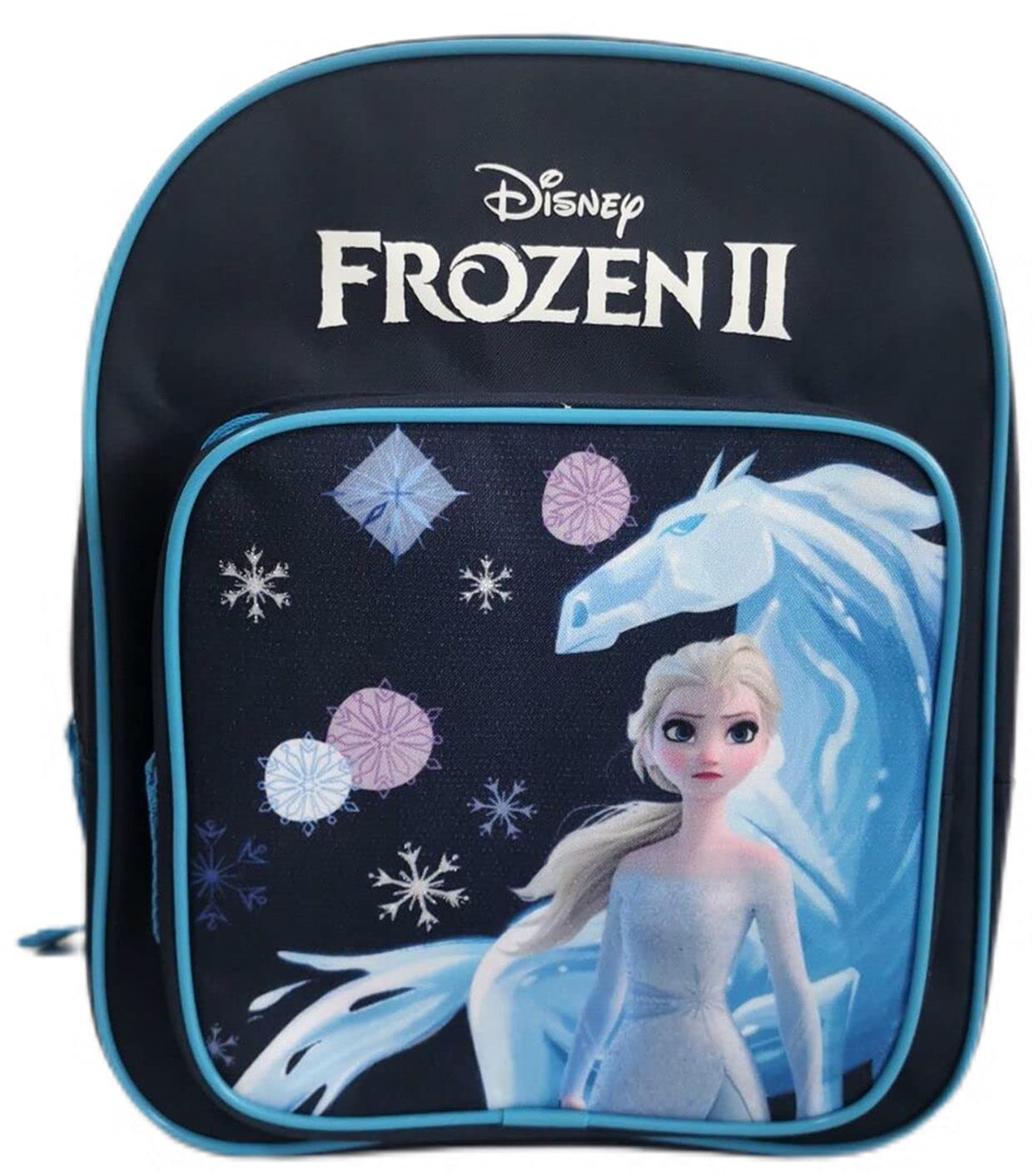 Bagtrotter Disney Frozen Horse Backpack 31 cm with Pocket Navy Blue, Blue, 23x8x31, Modern