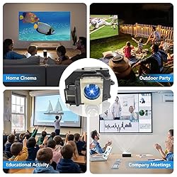 Poxtedsr EL PLP58/V13H010L58 Replacement Projector