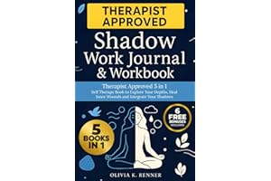 Shadow Work Journal & Workbook: Therapist Approved 5 in 1 Self Therapy Book to Explore Your Depths, Repair Inner Wounds and Integrate Your Shadows