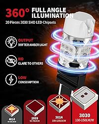 LASFIT T3 3157 LED Bulb Brake Tail 3057 4057 4157