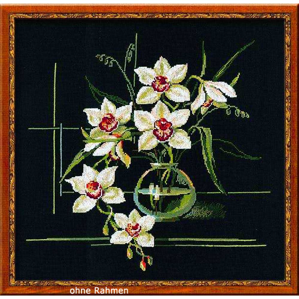 RIOLIS Cross Stitch Kit - 941 - White Orchid