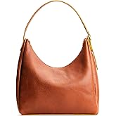 Portland Leather Goods Aspen Shoulder Bag – Handmade with Full-Grain Hides – Secure Zipper Closure & Adjustable Strap