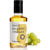 Neolea White Greek Balsamic Vinegar, Golden White Balsamic for Salad Dressings, Glazes &amp; Marinades, Aged in American Oak with Honey &amp; Vanilla Notes, 8.45 fl oz / 250 ml