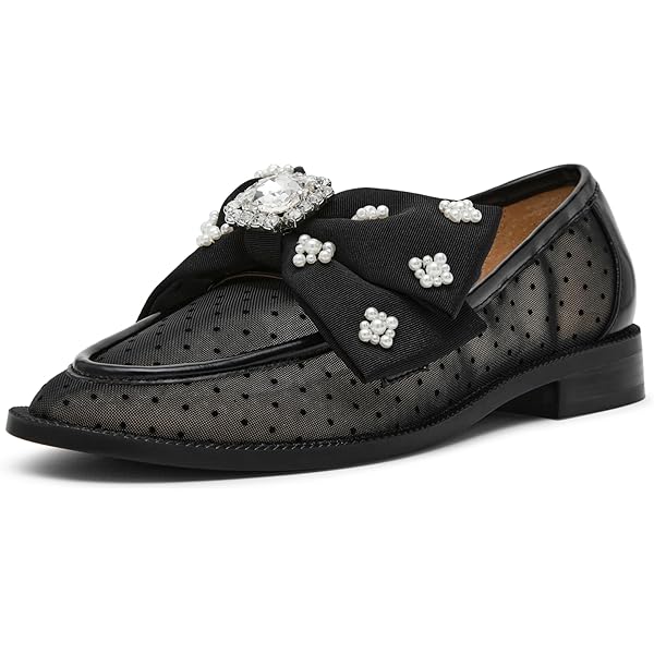 Amazon.com | HARUTA(ハルタ) Women's Quilted Tassel Loafer, Black