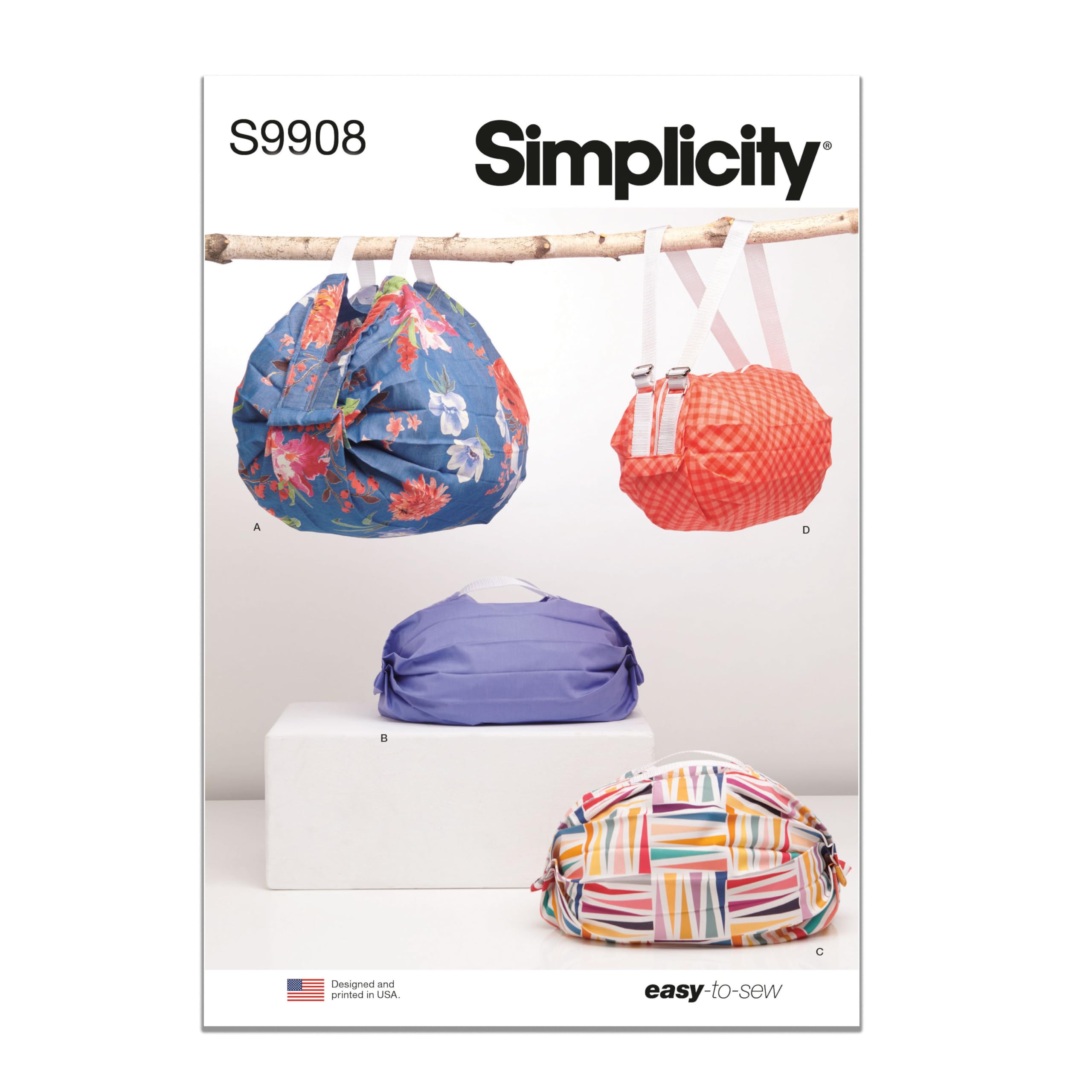 SIMPLICITY SS9908OS Bag in Four Sizes OS (ONE Size)