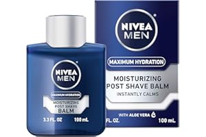 Nivea Men Maximum Hydration Moisturizing Post Shave Balm - No Greasy Feel - 3.3 fl. oz Bottle