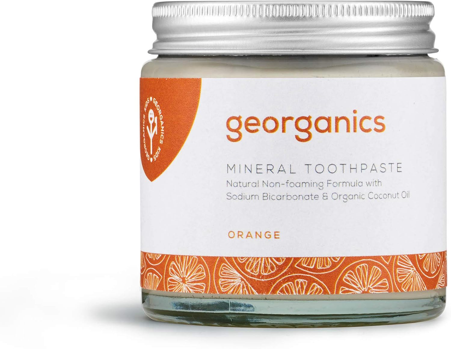 Georganics Mineral Toothpaste, Fluoride, SLS & Glycerine Free