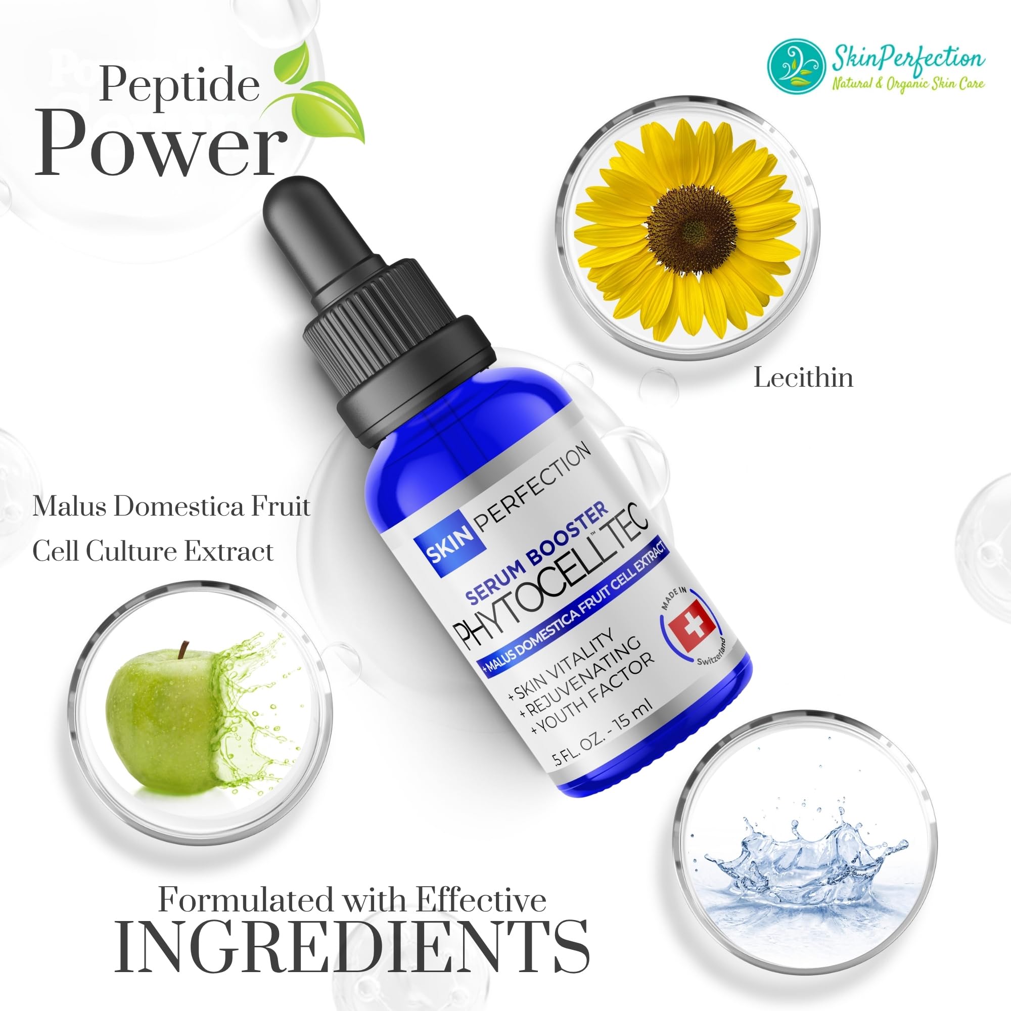 Skin Perfection Phytocell Tec Malus Domestica Apple Stem Cells Anti-aging Serum Booster Youth-boosting Phospholipids Hydration Lotion Making Supplies Diy Make Cosmetics