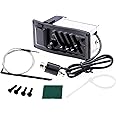 ASCENDAS Guitar EQ-7545R 4-Band EQ Equalizer System Acoustic Guitar Preamp for Acoustic Guitars Black (CURVE)