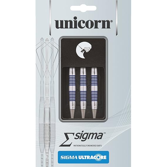 Unicorn Sigma Ultracore Soft/Steel Dart, 95% Tungsten, 16,5-24,5g