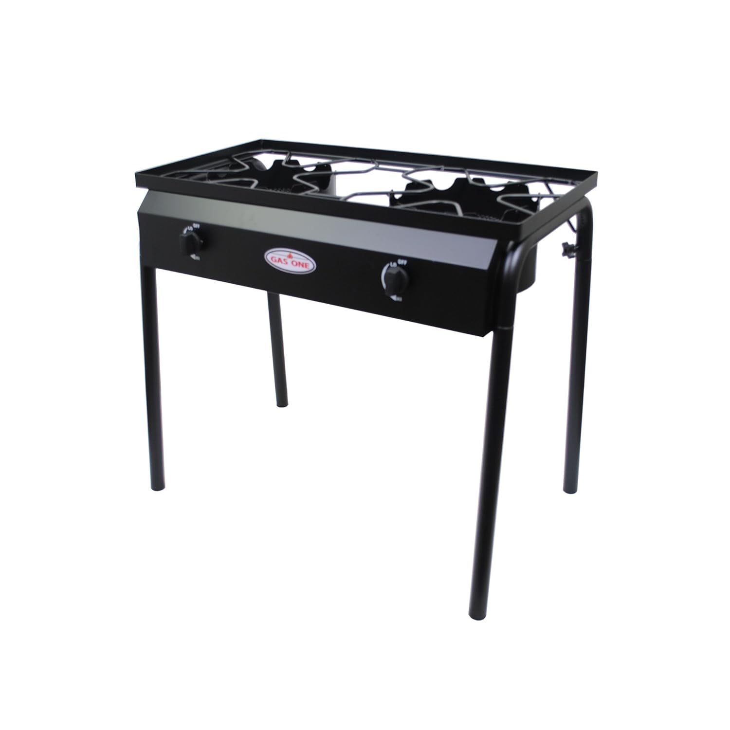 GasOne 2 Burner Stove Auto Ignition High Output Outdoor Camping Modular Cooking Stove