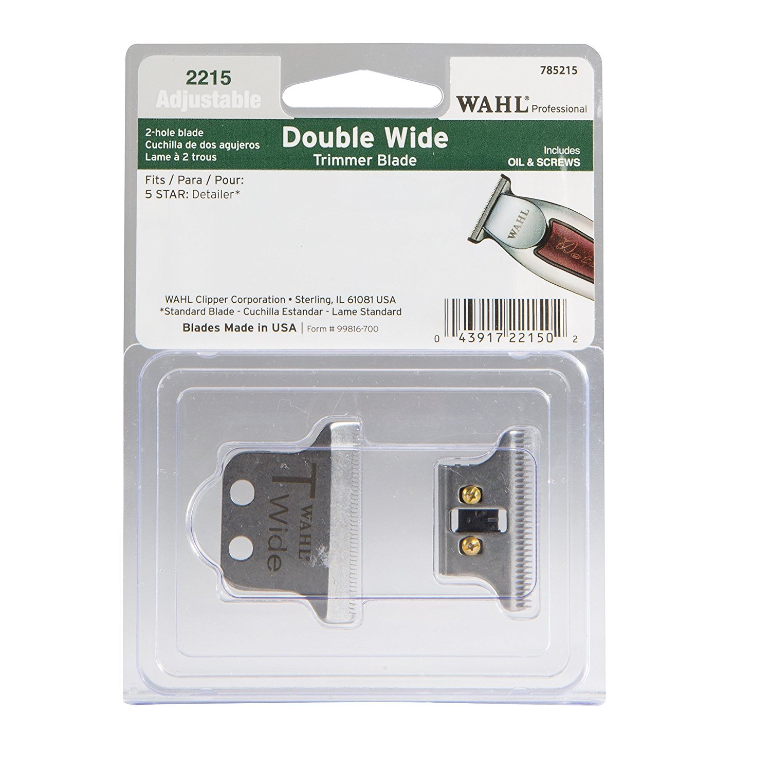 wahl cordless detailer blade