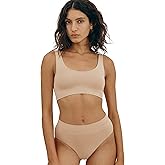 Organic Basics Womens Smooth Scoop Neck Seamless Bralette