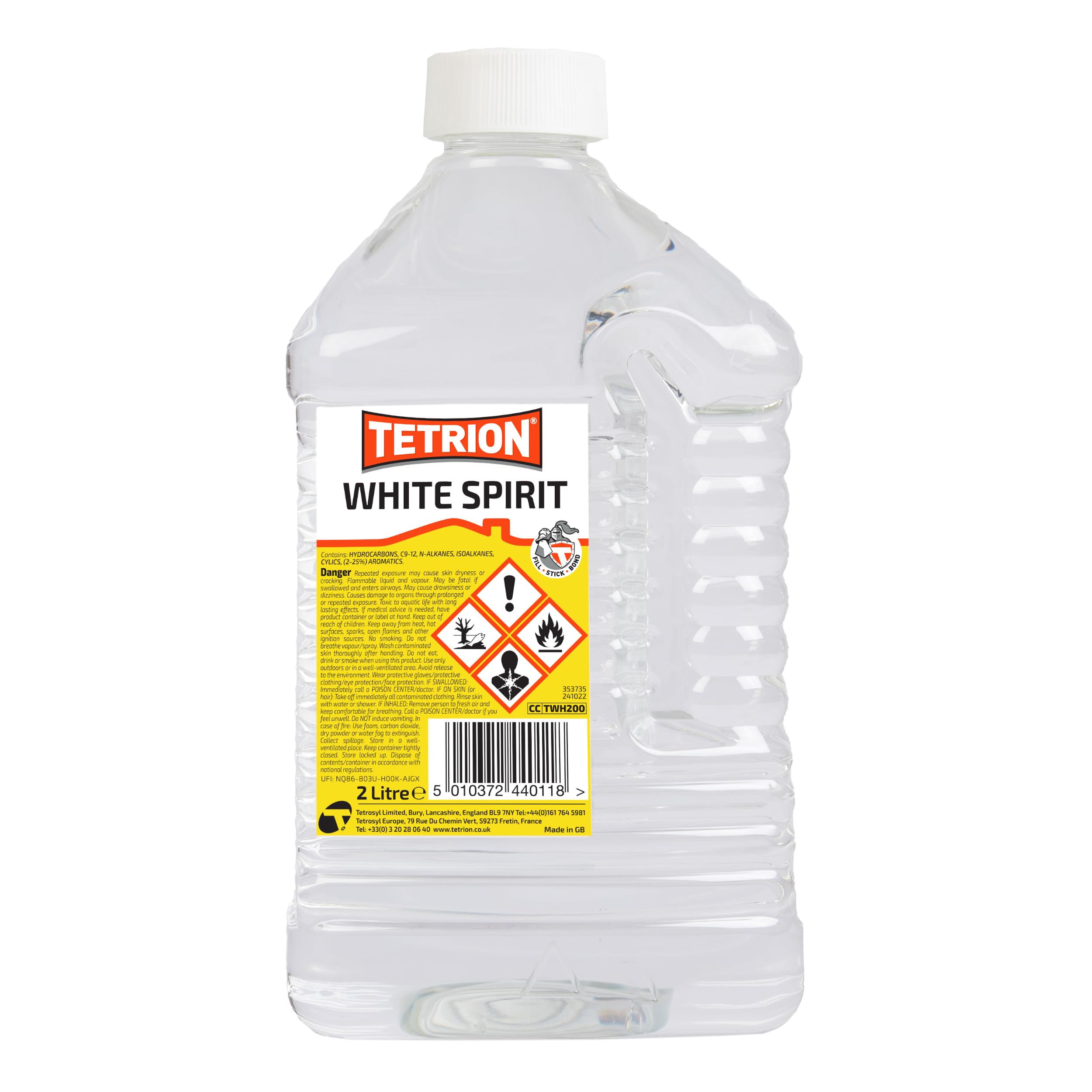 Tetrion White Spirit, 2 L