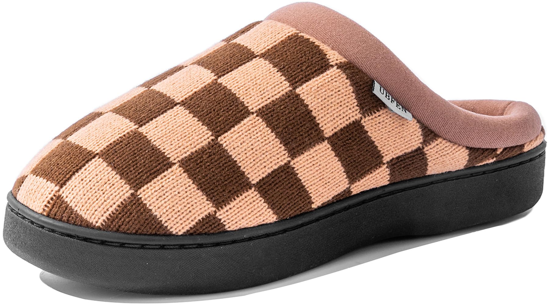 UBFEN Mens Slippers for Indoor Bedroom Memory Foam