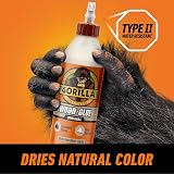Gorilla Wood Glue 236 ml - Water Resistant PVA Glue for Wood view 4