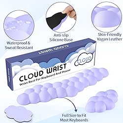 Sushret Cloud Wrist Rest for Keyboard and