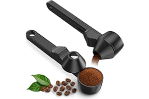 Coffee Scoop & Funnel for Reusable K Cup Refillable Coffee Pods Coffee Measuring Spoon 2 Tablespoon Capacity Scoop with Funne