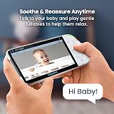 Babysense Full HD Split-Screen Baby Monitor 1 PTZ Camera Two-Way Talk Long view 8