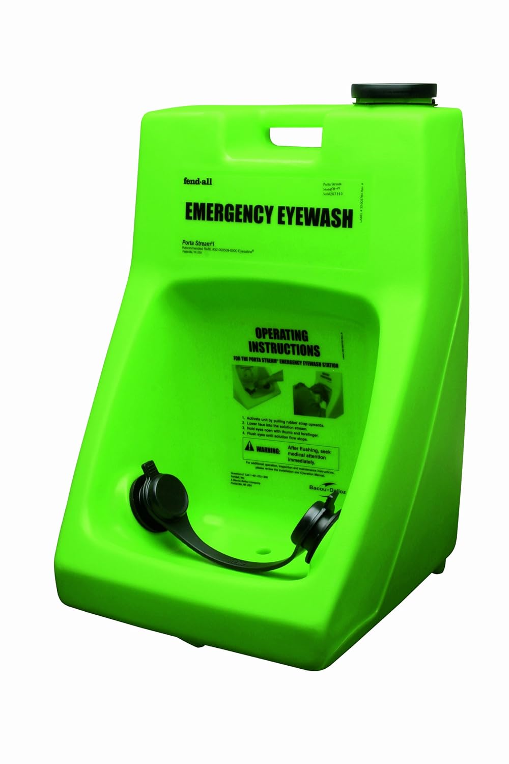 Honeywell Fendall Porta Stream I Eyewash Station with Water Additive, 6