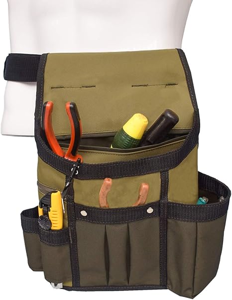 Amazon Agool 腰袋 工具袋 腰道具 ベルト付き カラビナ付き 職人用 作業用 工具入れ ペンチ差し 大容量 頑丈 作業用 ウエストバッグ カーキ 腰袋 釘袋 Amazon Agool 腰袋 工具袋 腰道具 ベルト付き カラビナ付き 職人用 作業用 工具入れ ペンチ差し 大容量 頑丈 作業用 ウエストバッグ カーキ 腰袋 釘袋