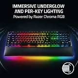 Razer BlackWidow V4 X Minecraft Edition Mechanical Keyboard Chroma RGB Green view 3
