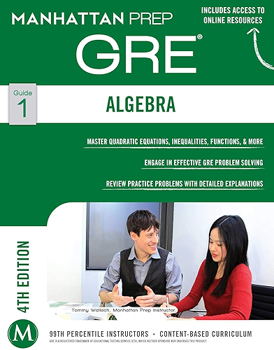 Download Algebra GRE Strategy Guide (Manhattan Prep GRE Strategy Guides Book 1) (English Edition) PDF