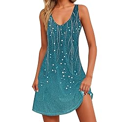 Seniors Sun Dresses for Women 2025 Vacation
