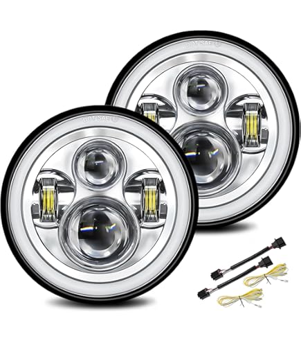 Amazon.com: United Pacific A5022 7” Chrome Dietz Style