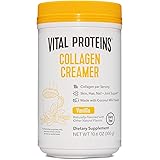 Vital Proteins Collagen Coffee Creamer, Non-dairy & Low Sugar Powder with Collagen Peptides Supplement - Supporting Healthy H