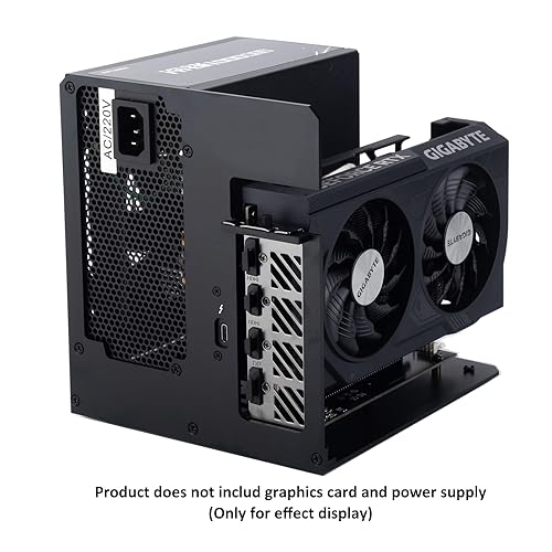 Aluminum External GPU Enclosure Compatible with Thunderbolt 3/4