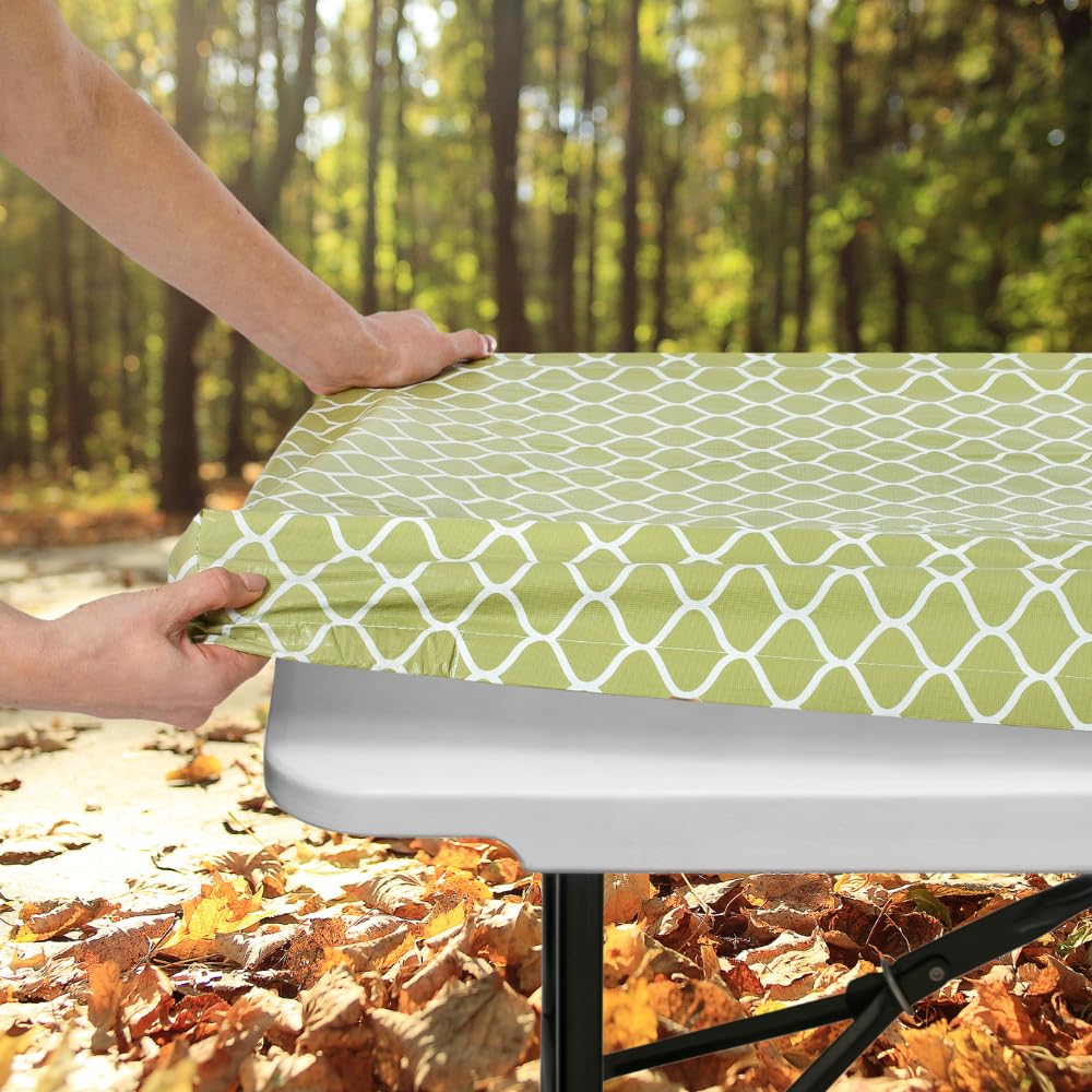 Tablecloth for Folding Table -Fitted Rectangular