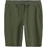 Weintee Women's Cotton Bermuda Shorts with Pockets