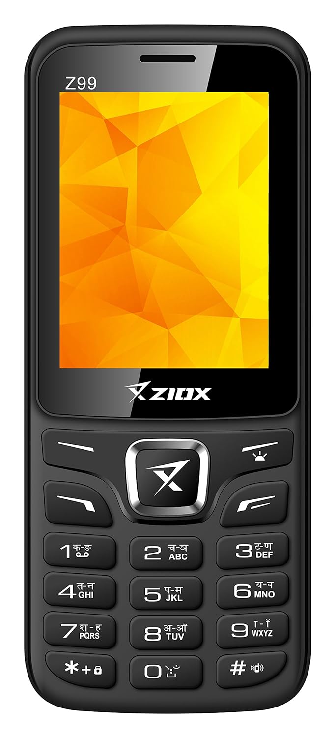 Ziox Mobiles Z99 Dual SIM Mobile Phone (Black) Amazon.in Electronics