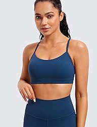 CRZ YOGA Butterluxe Womens Y Back Sports Bra