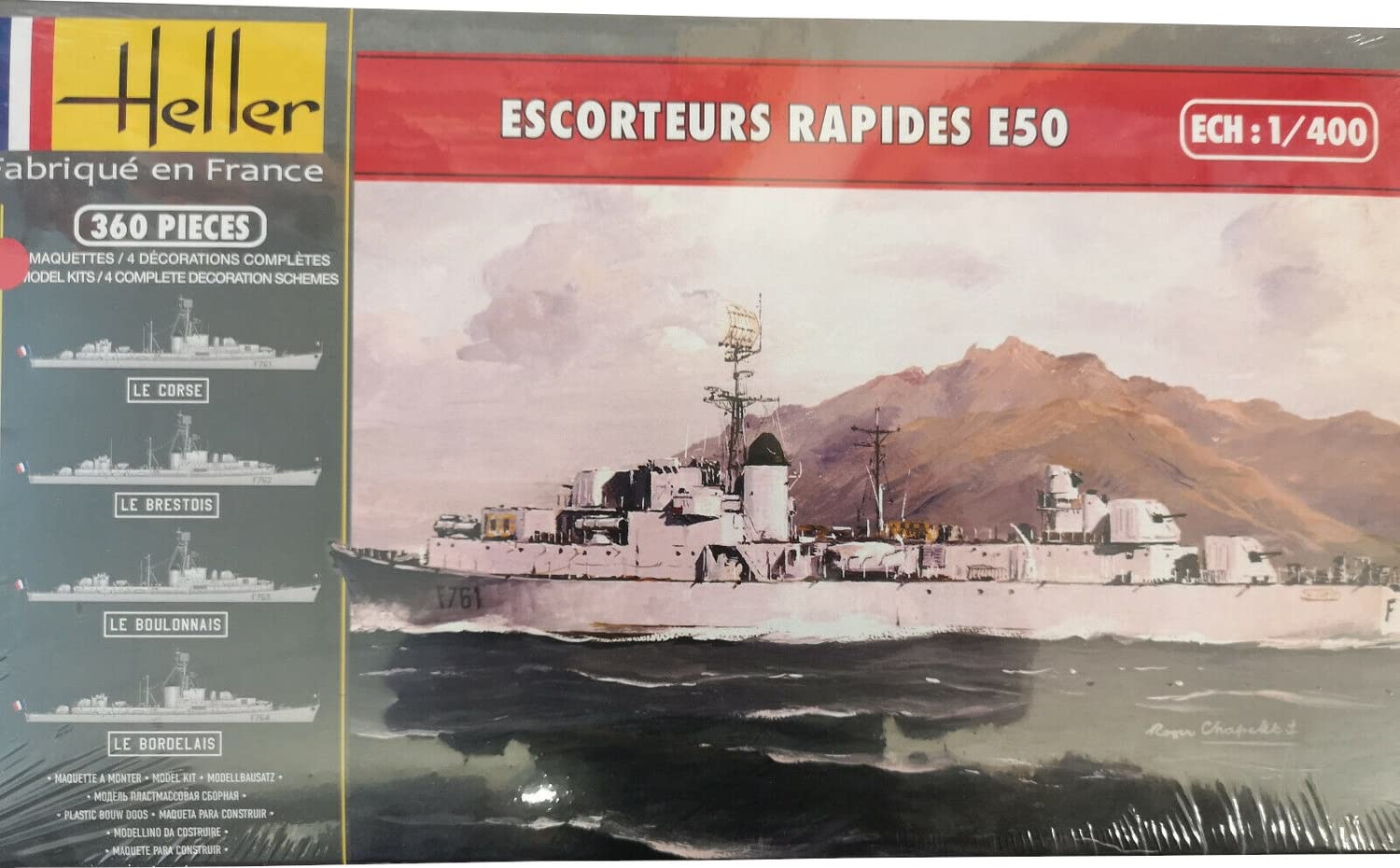 Heller 1: 400 - Escorteursrapides E50 (Escort Ship)