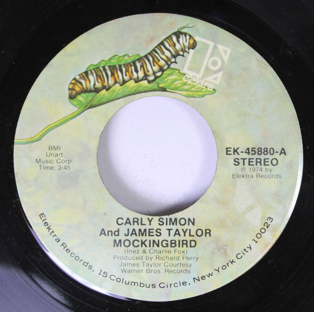 Carly Simon Carly Simon 45 RPM Mockingbird / Grownup Carly Simon Carly Simon 45 RPM Mockingbird / Grownup