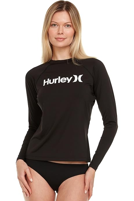 O'neill Rash Guard Womens O'Neill Basic Skins Long Sleeve Rash