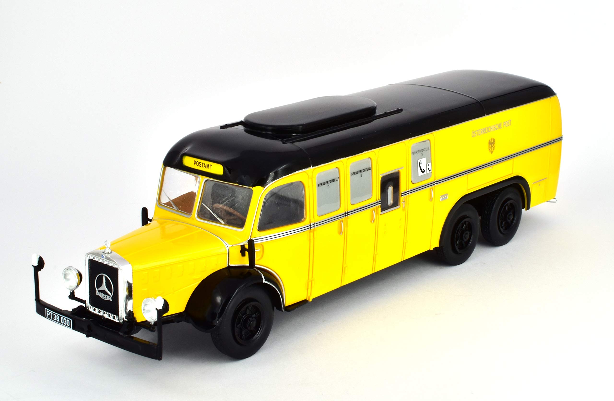 OPO 10 - Bus compatible with MERCEDES-BENZ Austrian Post 1938 / Bus Collection 1/43 - BUS091