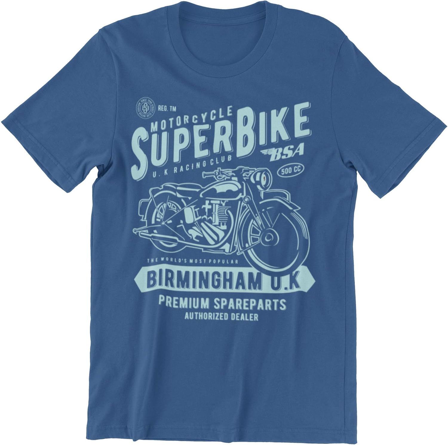 Maglietta Divertente Per Motociclisti - Uomo, Design Ironico Su Motocross E Corsa