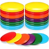 Poen 30 Pack Disc Golf Discs Set Including Putter, Mid Range, Driver Plastic Golf Flying Disc for Starter Beginner, 6 Colors