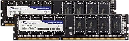 Amazon Team デスクトップ用メモリ Ddr3 1600mhz Pc3 Ecoパッケージ 2gbx2 Team メモリ 通販