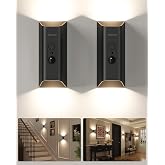 EZVALO Motion Sensor Wall Light with Remote Control, Rechargeable Wall Sconce, 3 Color Temps, Dimmable, Magnetic, LED Indoor Wireless Wall Lamp, 4000mAh, for Hallway, Stair, Entryway, Renters